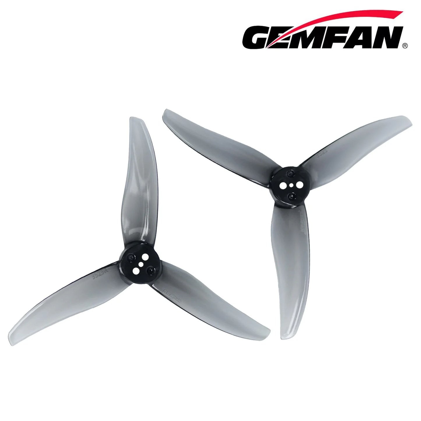 50Pairs(50CW+50CCW) - Gemfan 3525 Hurricane PC 3 Blade T-mount Propeller