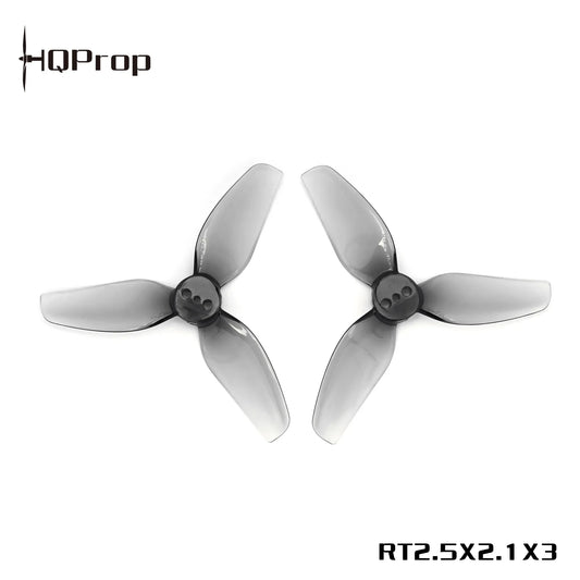 HQProp RT2.5X2.1X3 Grey Propeller (50CW+50CCW)