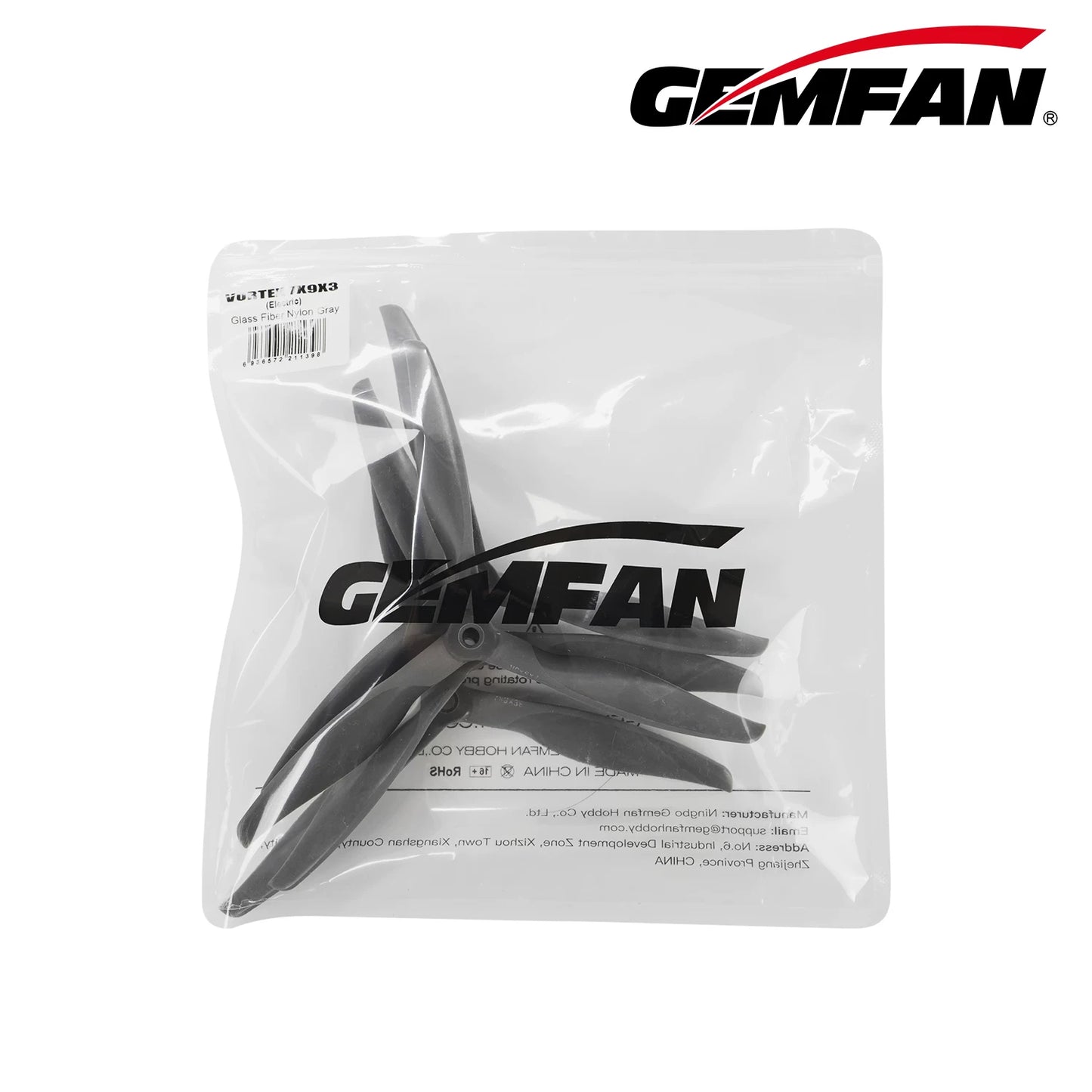 30Pairs(30CW+30CCW) - Gemfan VORTEX 7X9X3 High-Speed Electric Propeller Glass Fiber Nylon