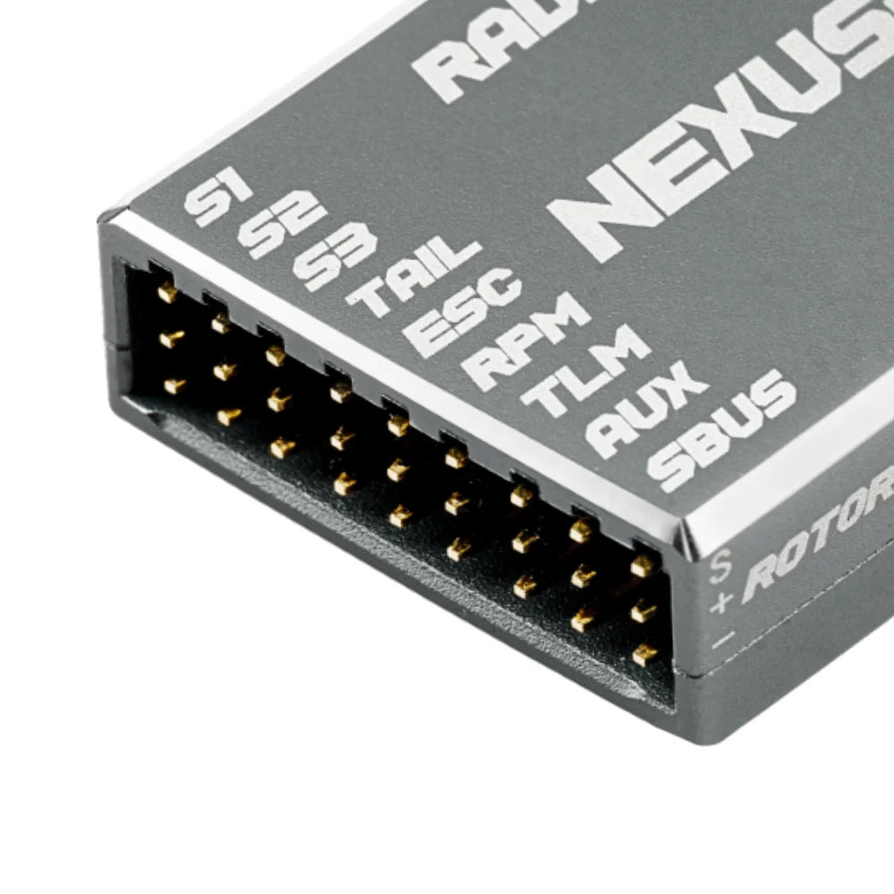 Radiomaster NEXUS-XR Helicopter Flight Controller Integrated 2.4G ELRS Receiver