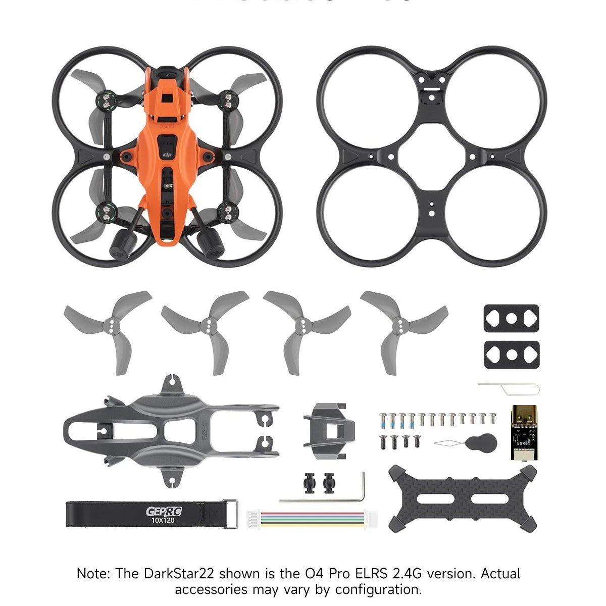 GEPRC DarkStar22 O4 Pro CineWhoop Quadcopter