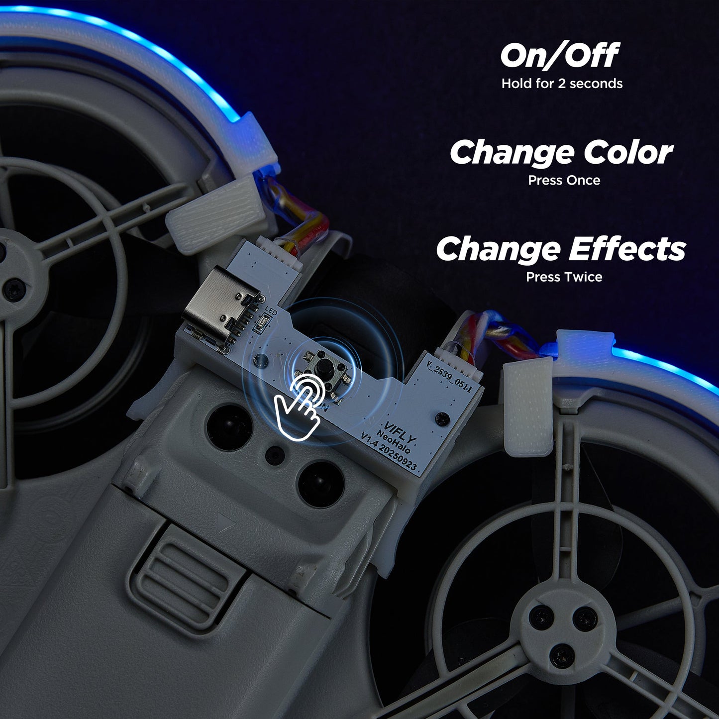 VIFLY NeoHalo LED Light Strip for DJI Neo