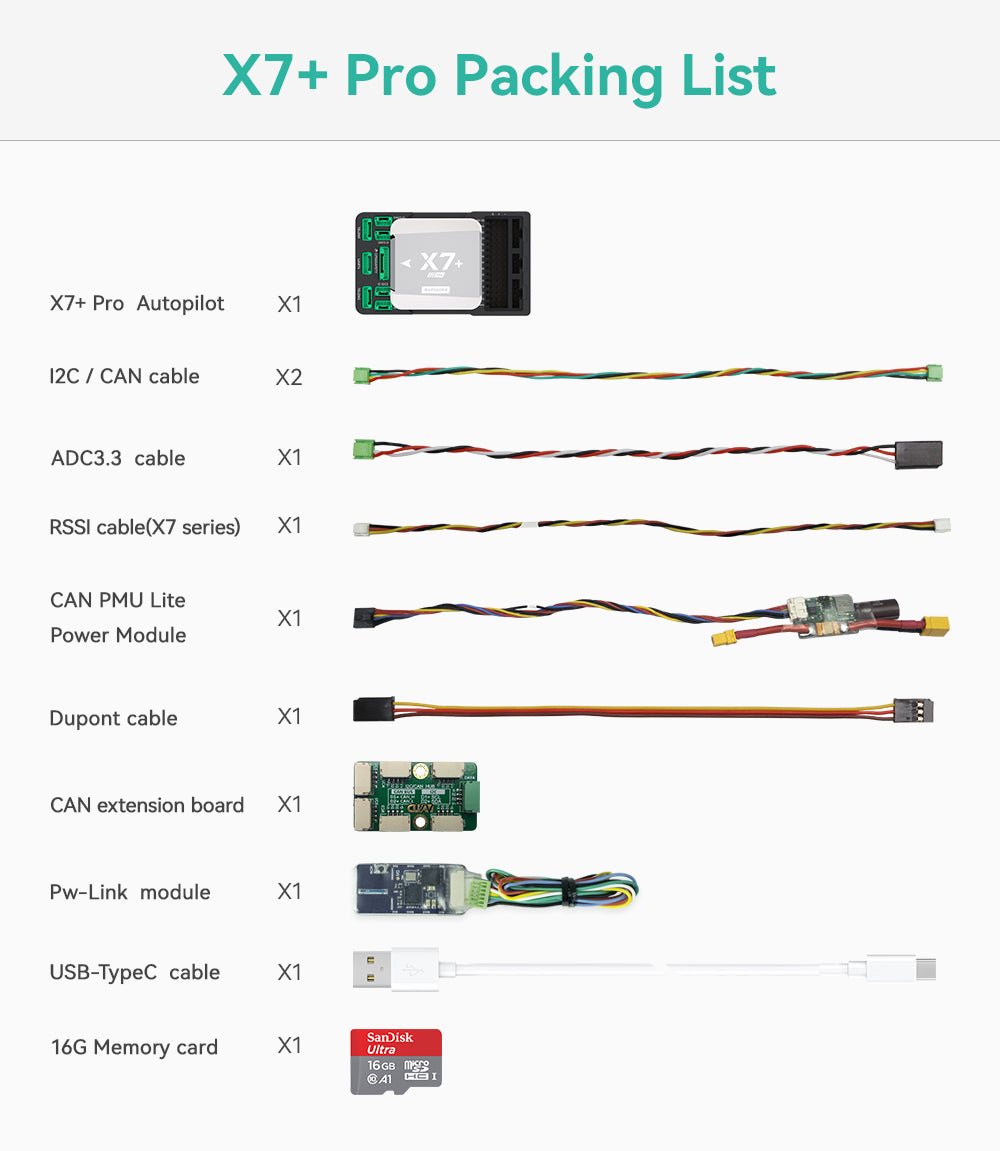 CUAV X7+ Pro Autopilot Flight Controller