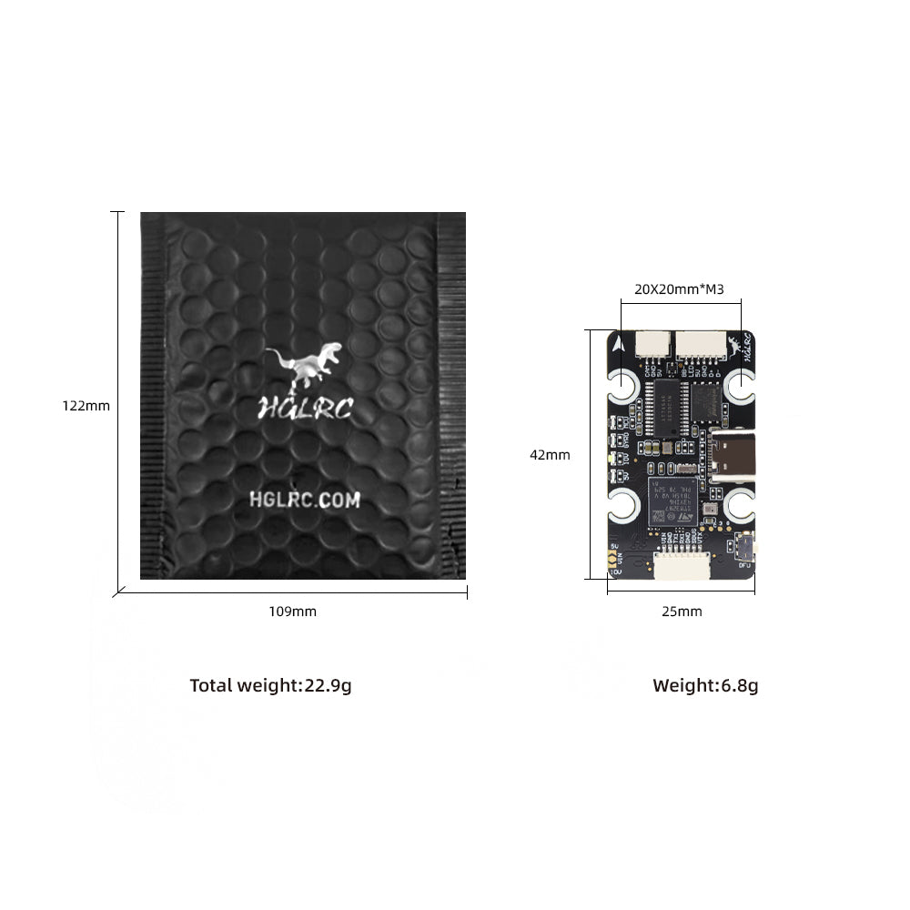 HGLRC H743 8S MINI V1 Flight Controller