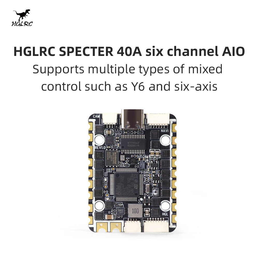 SPECTER F722 40A 6in1 AIO