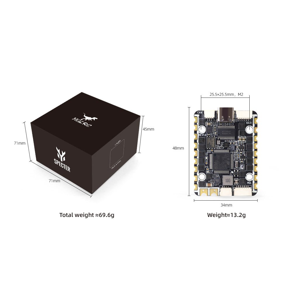 SPECTER F722 40A 6in1 AIO
