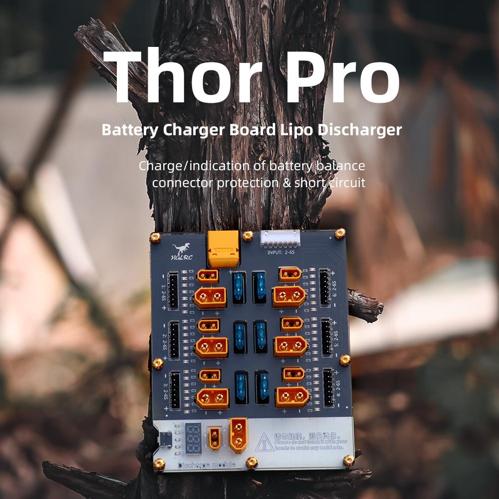 HGLRC Thor 6 Port Lipo Battery Balance Charger Board Pro