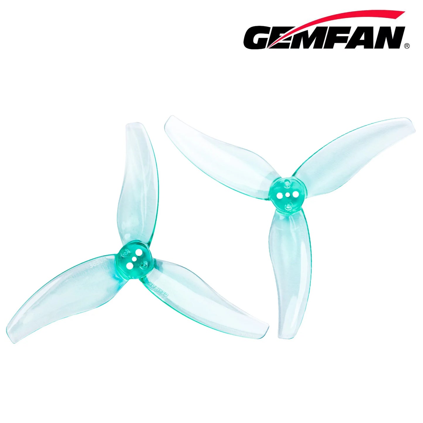 50Pairs(50CW+50CCW) - Gemfan 3630 Hurricane PC 3 Blade T-mount Propeller