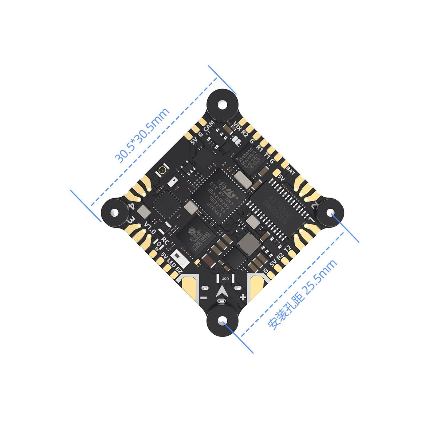 GEPRC TAKER F411-12A-E 1-2S AIO Flight Controller