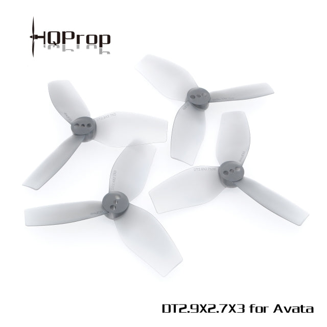 HQProp DT2.9X2.7X3 for DJI Avata (10CW+10CCW)-Poly Carbonate Carbonate