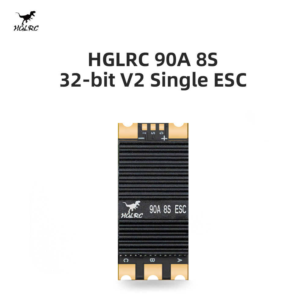 HGLRC 90A 8S 32-bit V2 Single ESC for FPV