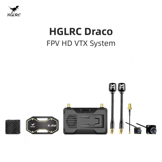 HGLRC Draco A1/A2 Pro 5.8Ghz HD VTX 1W FPV Air Unit