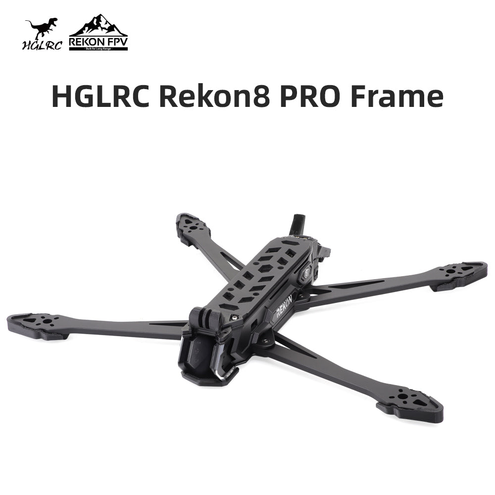 HGLRC Rekon8 PRO 8inch Long Range Frame Compatible with O4