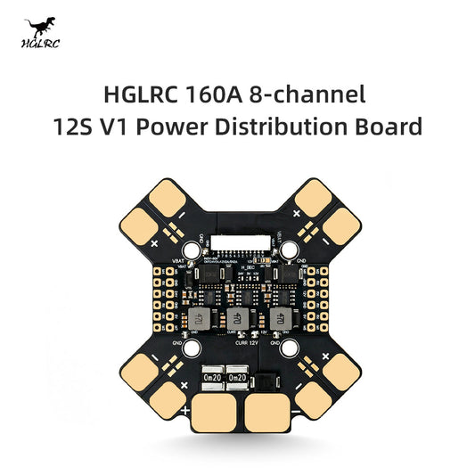 HGLRC 100A/160A 8-channel 12S V3 Power Distribution Board