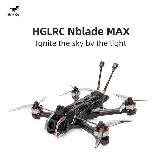 HGLRC Nblade MAX 5inch Freestyle Cinematic FPV Drone