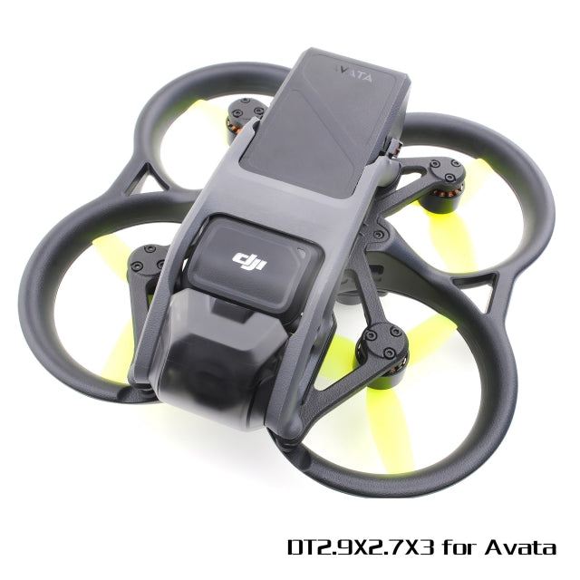 HQProp DT2.9X2.7X3 for DJI Avata (10CW+10CCW)-Poly Carbonate Carbonate