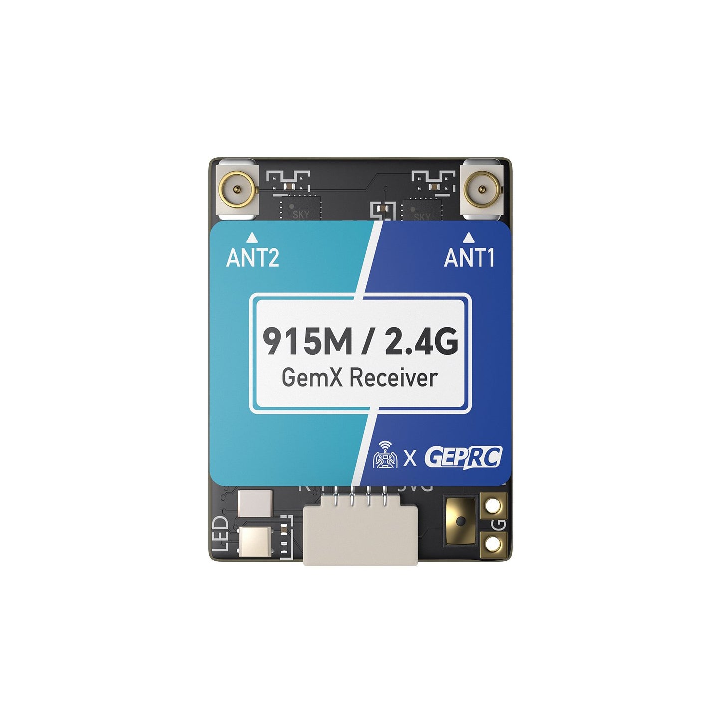 GEPRC GemX ELRS 915M/2.4G Gemini Xrossband Receiver