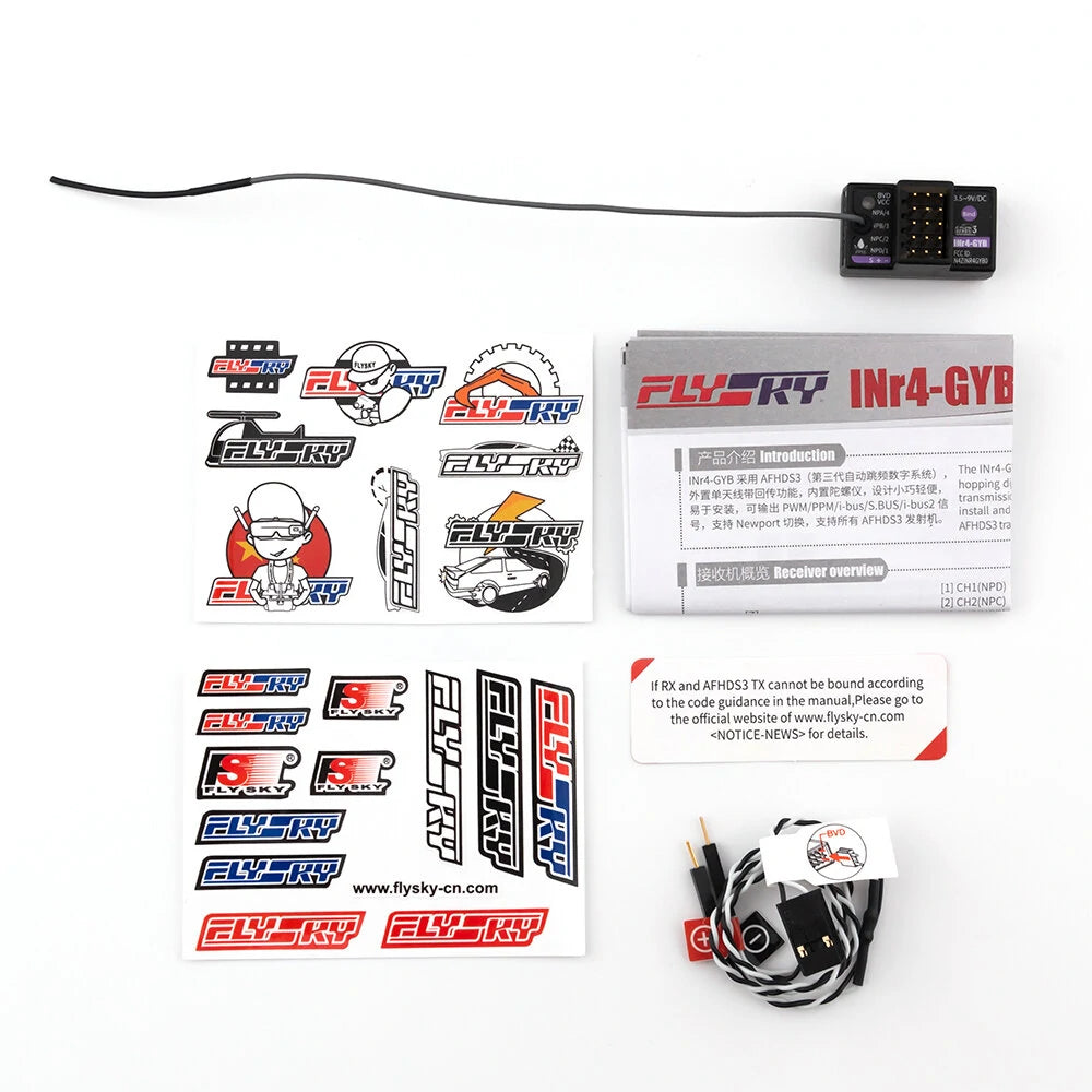 FLYSKY INr4-GYB 2.4G 4CH AFHDS 3 Receiver