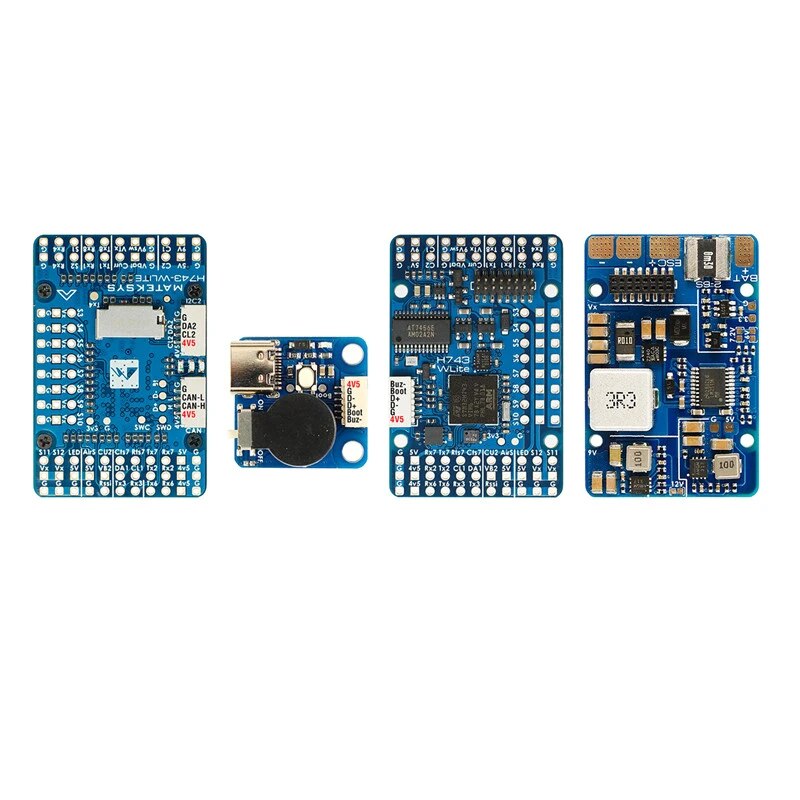 MATEKSYS FLIGHT CONTROLLER H743-WLITE