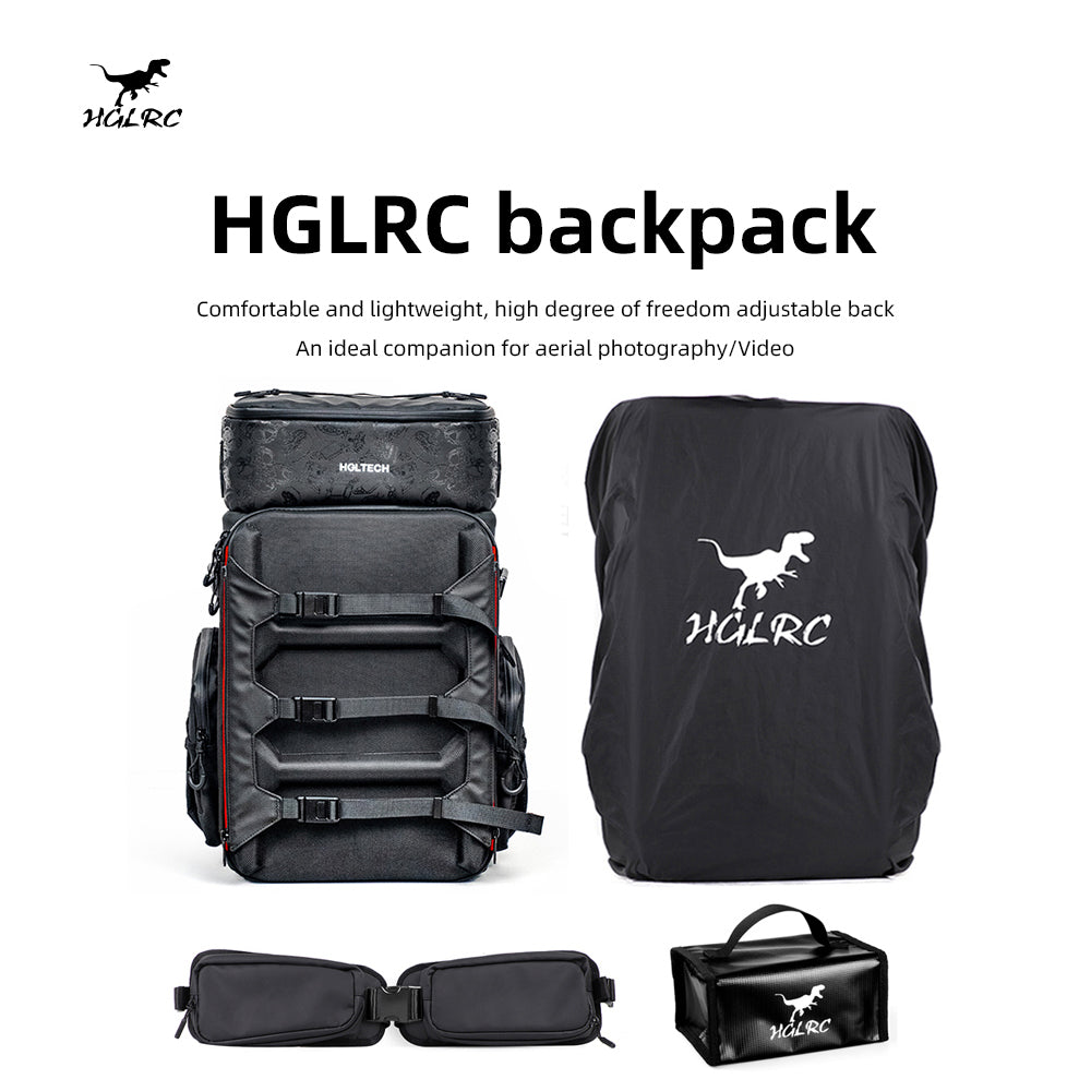 HGLRC B1 Backpack Set - Black/Camouflage