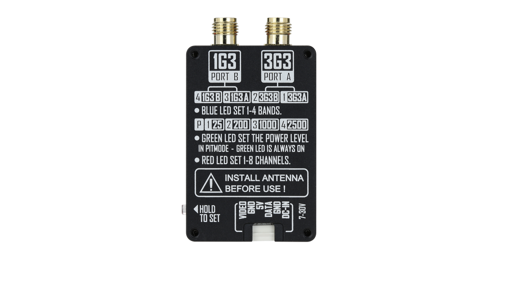RUSHFPV 1.3G/3.3G Dual-Band 4W VTX Transmitter Module