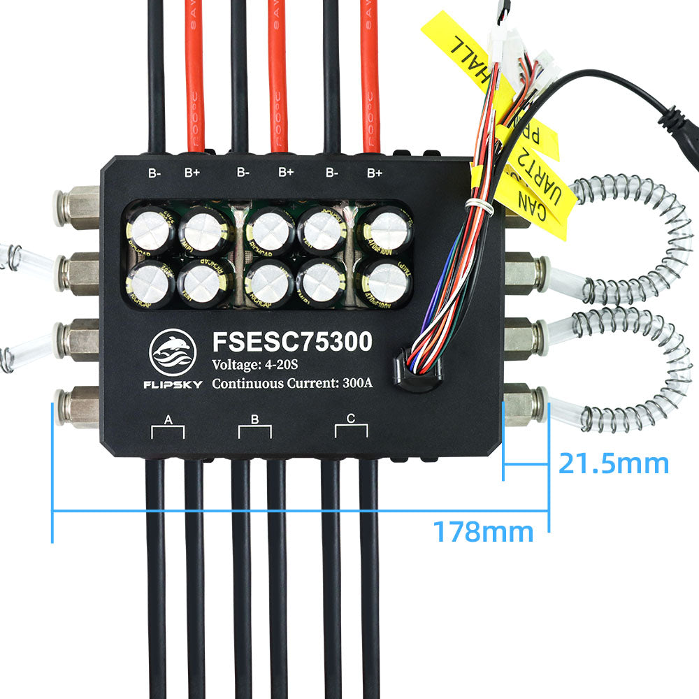 Flipsky FSESC 75300 84V High Current 350A ESC