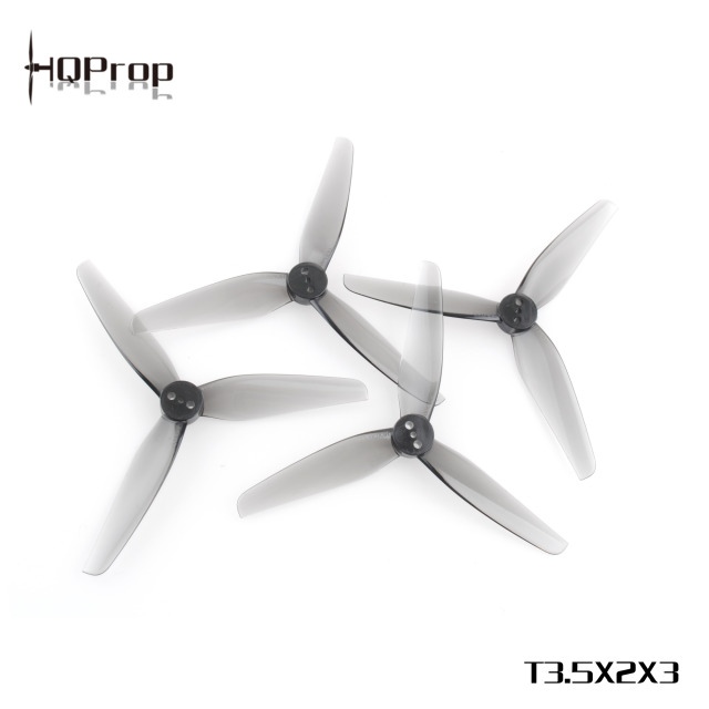 HQProp T3.5X2X3 Grey (10CW+10CCW)-Poly Carbonate