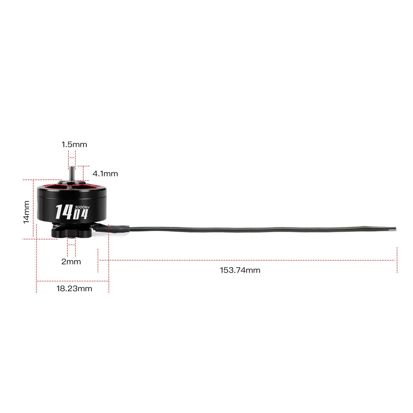 GEPRC SPEEDX2 1404 3000KV/4600KV Motor