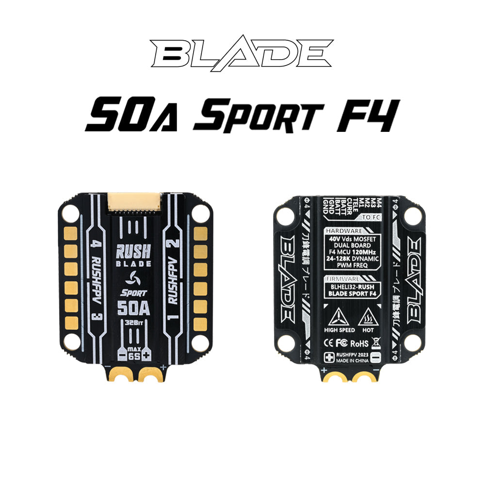 RUSHFPV BLADE 50A SPORT F4 4in1 ESC