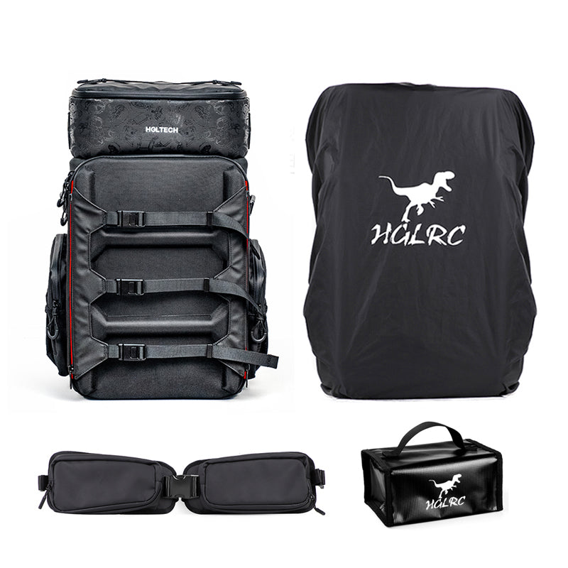 HGLRC B1 Backpack Set - Black/Camouflage