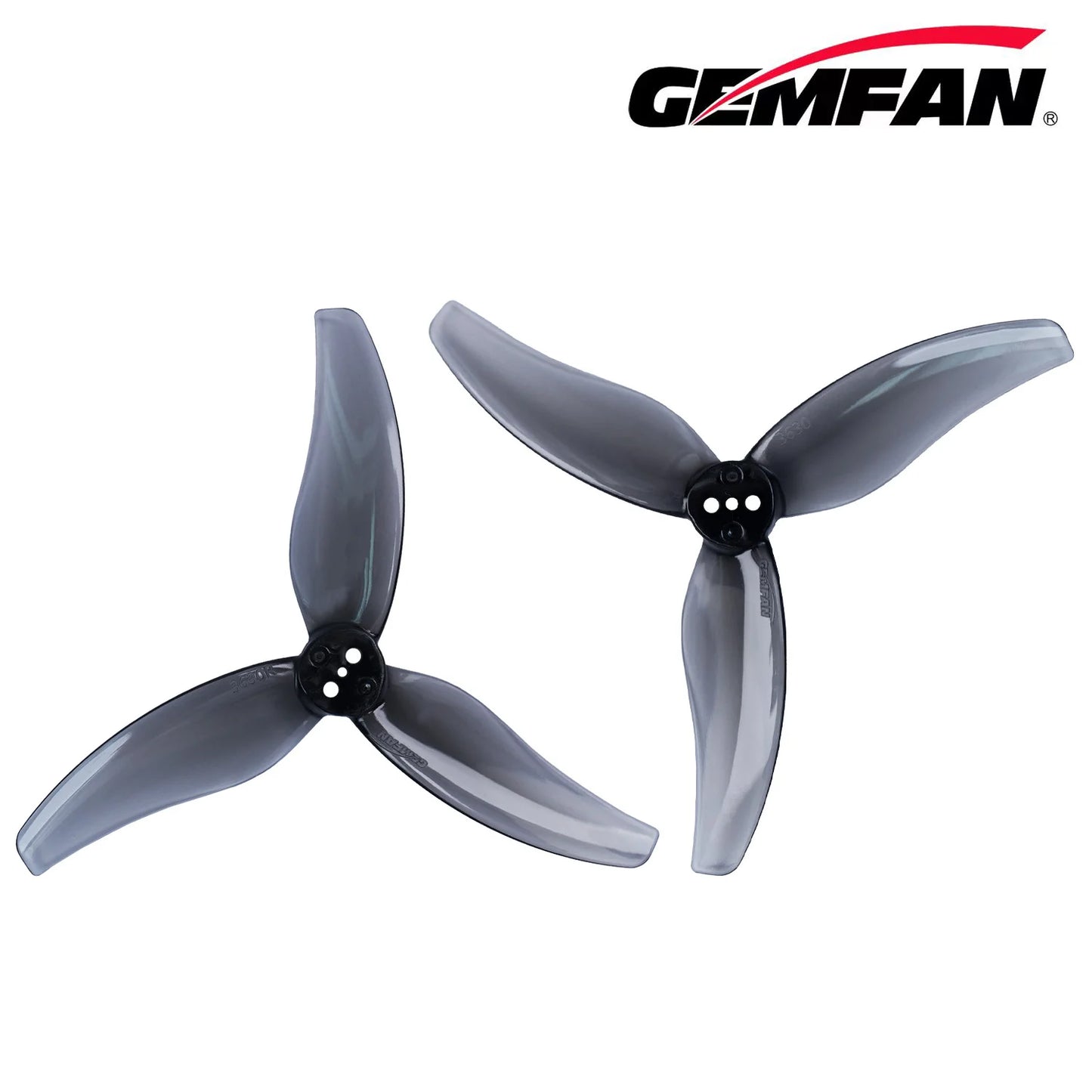 50Pairs(50CW+50CCW) - Gemfan 3630 Hurricane PC 3 Blade T-mount Propeller