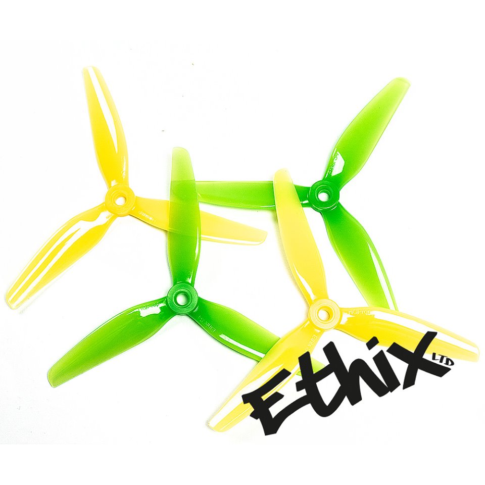 HQPROP Ethix S4 Lemon Lime (10CW+10CCW)-Poly Carbonate