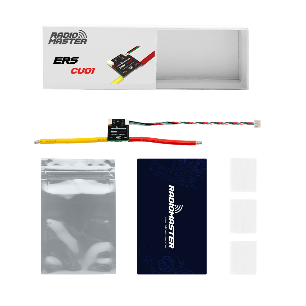 Radiomaster ERS-CU01 - Real-Time Current Sensor for Compatible ExpressLRS PWM Receivers