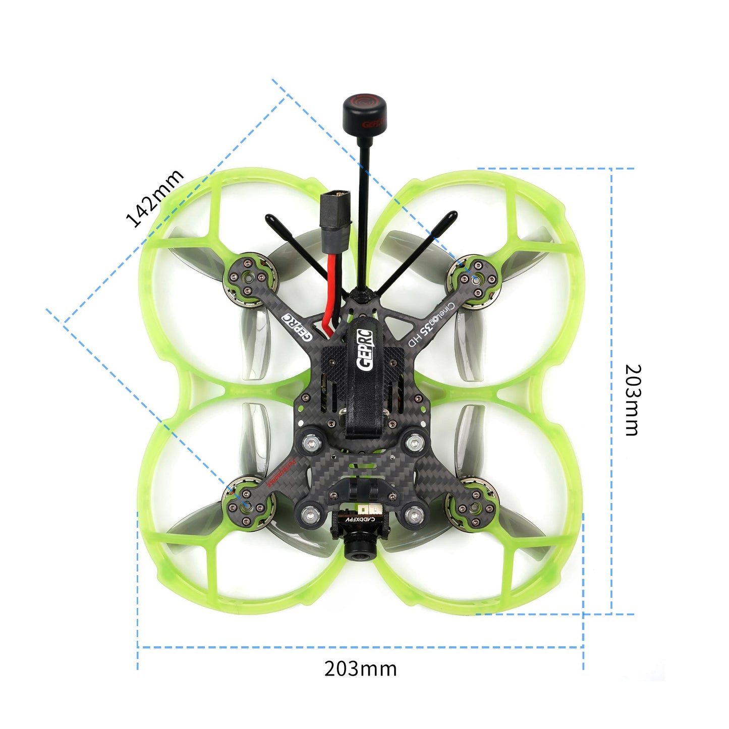 GEPRC CineLog35 Performance Analog FPV Drone