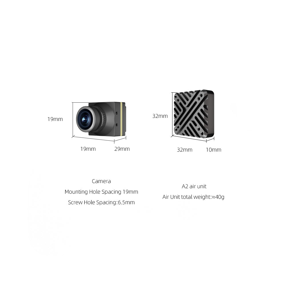 HGLRC Draco A1/A2 Pro 5.8Ghz HD VTX 1W FPV Air Unit