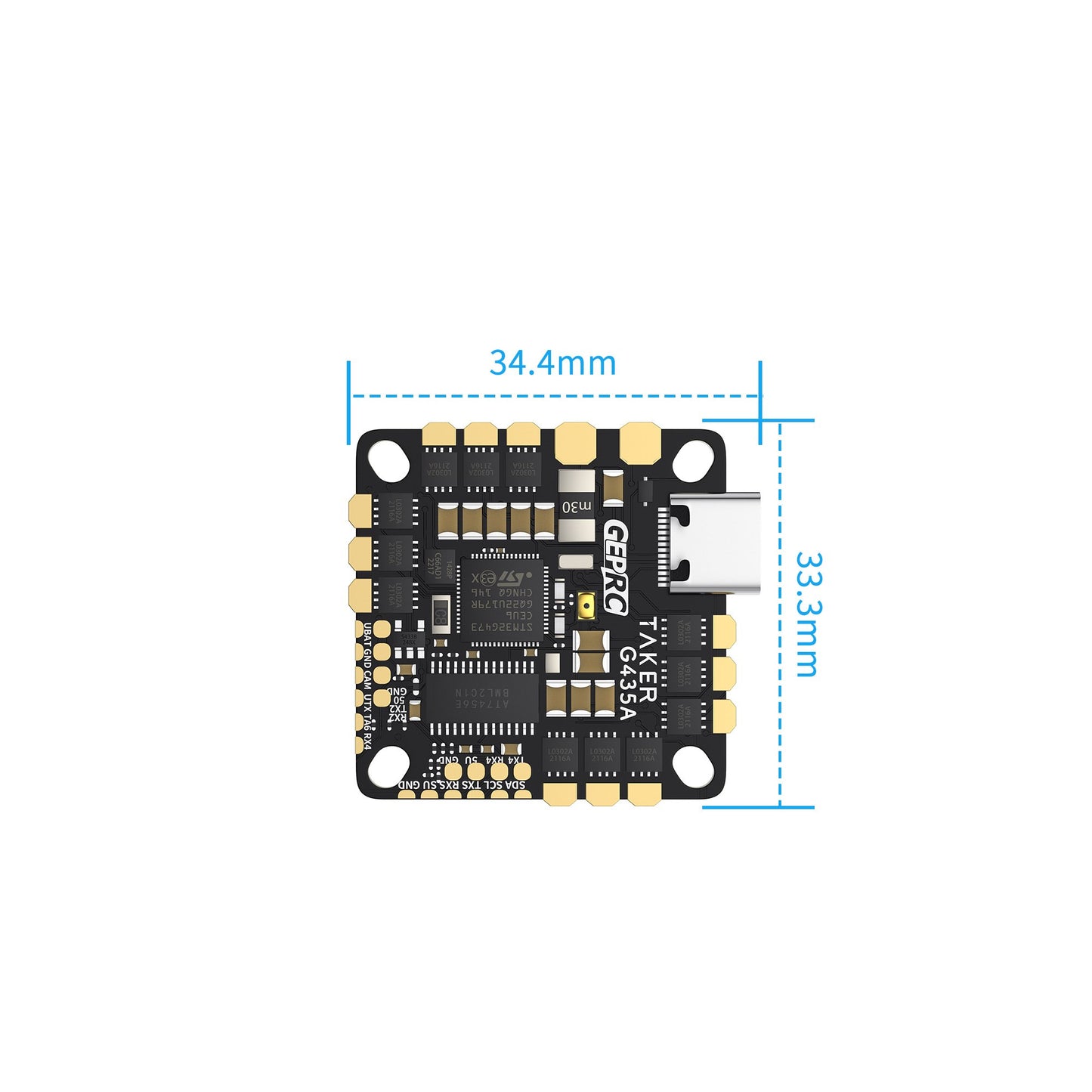 GEPRC GEP-TAKER G4 35A AIO Flight Controller