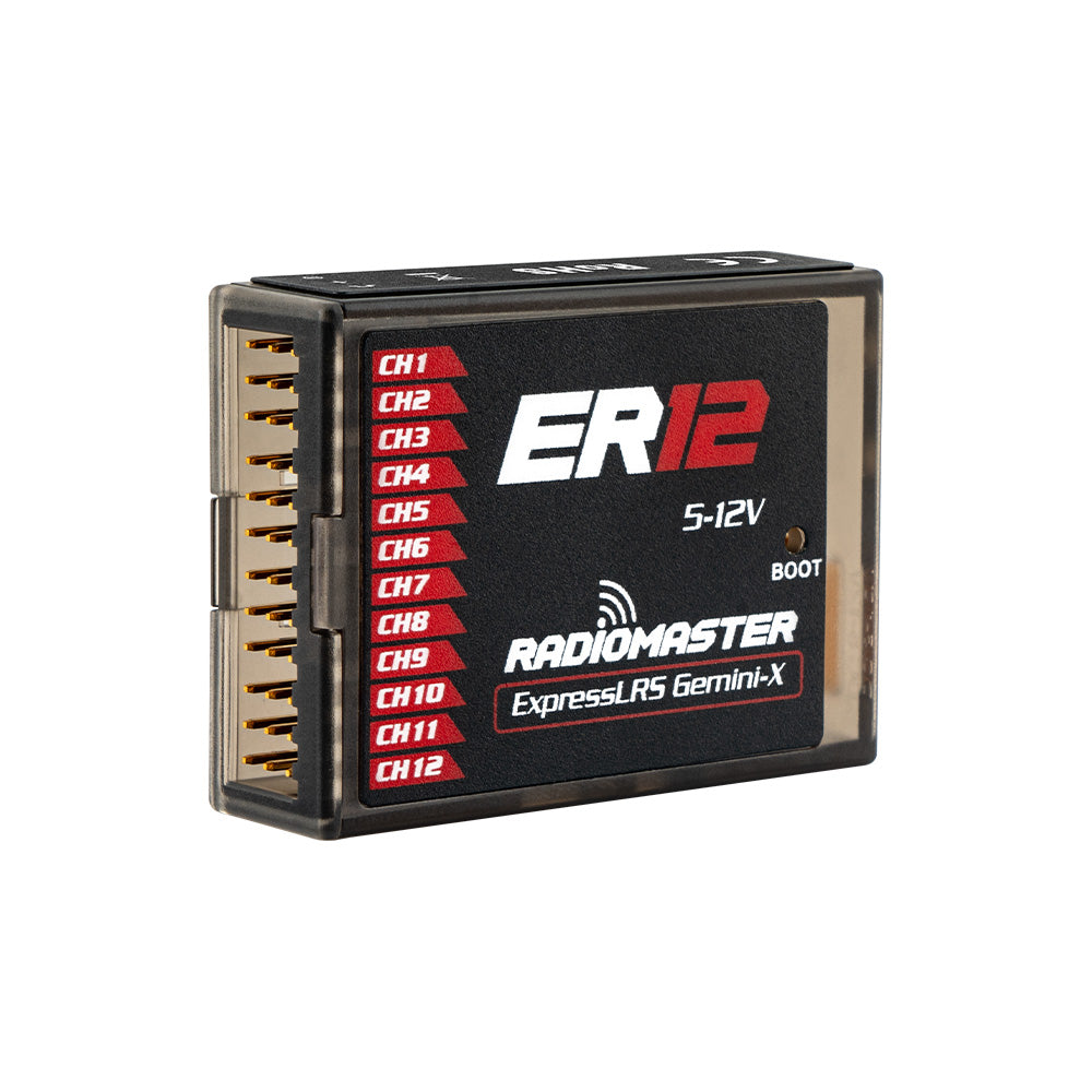 Radiomaster ER12 PWM - Dual-Band GEMINI and GEMINI-X Receiver