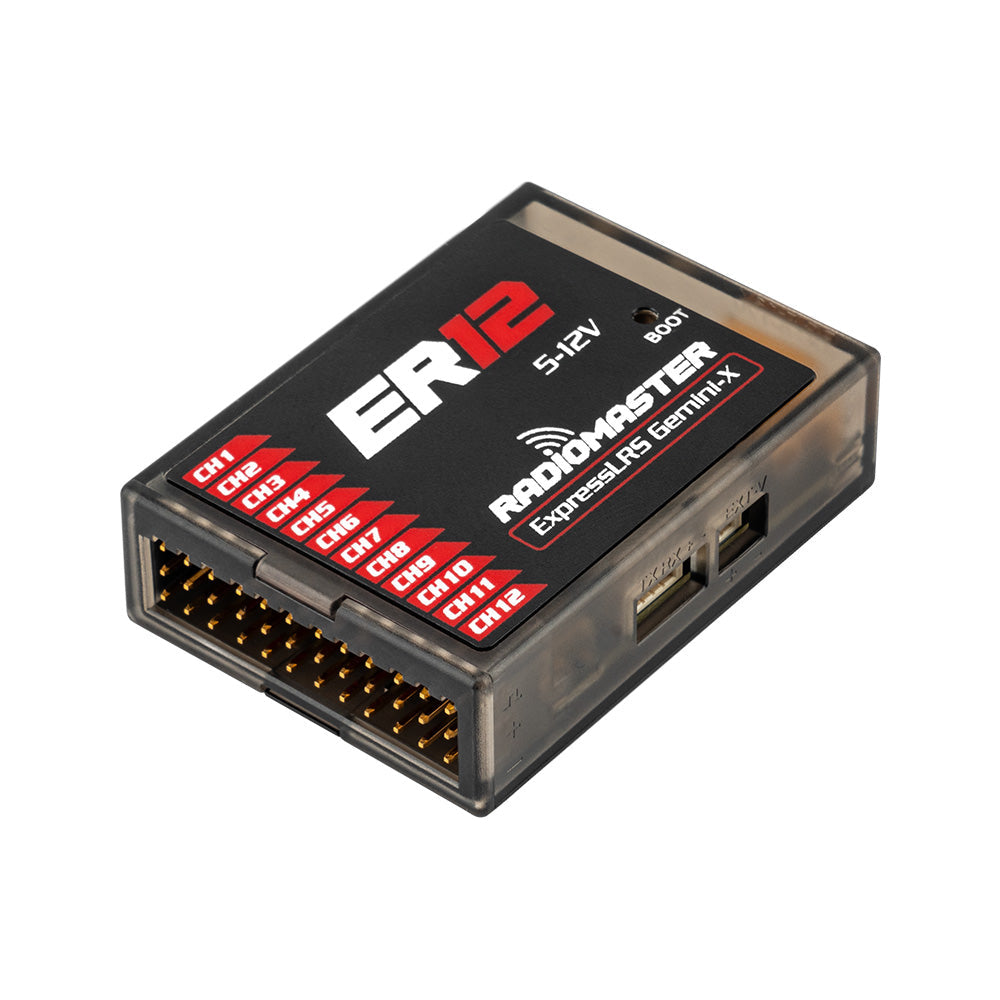 Radiomaster ER12 PWM - Dual-Band GEMINI and GEMINI-X Receiver