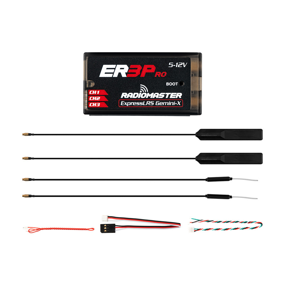 Radiomaster ER3 PRO PWM - Dual-Band GEMINI and GEMINI-X Receiver