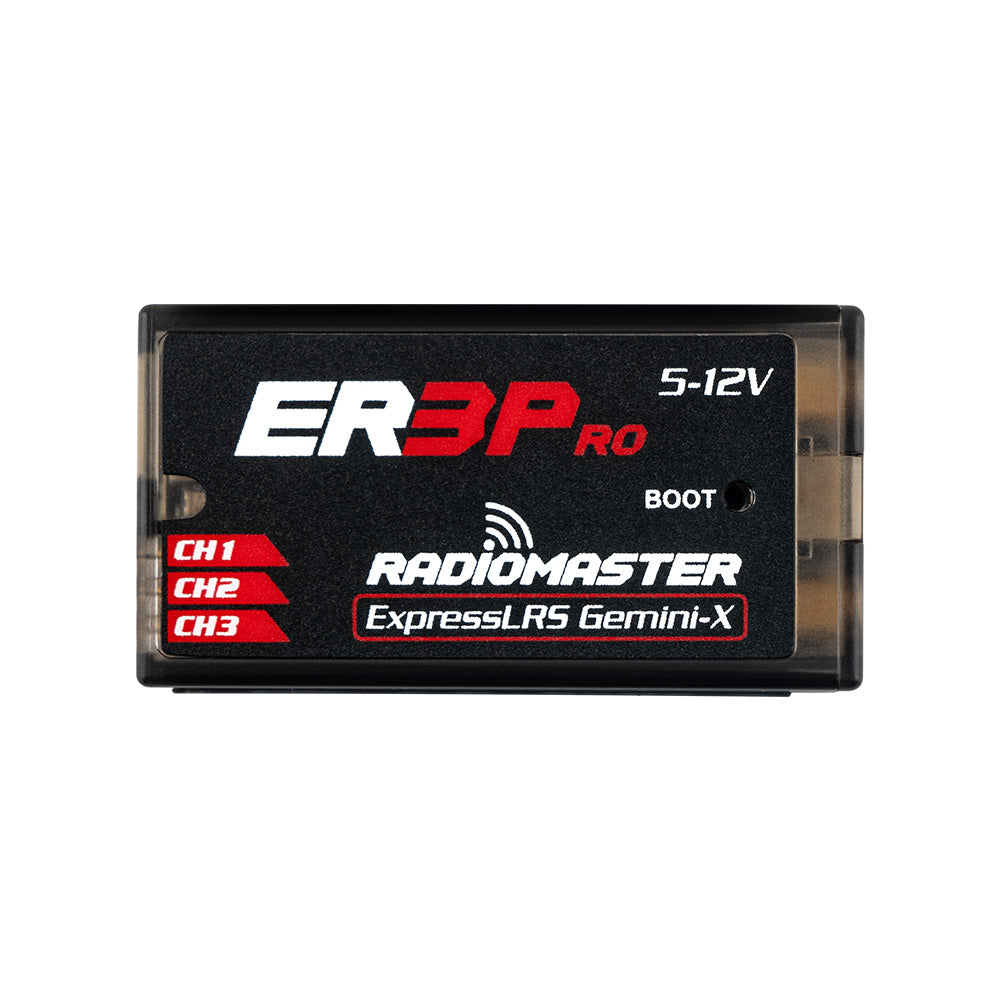 Radiomaster ER3 PRO PWM - Dual-Band GEMINI and GEMINI-X Receiver