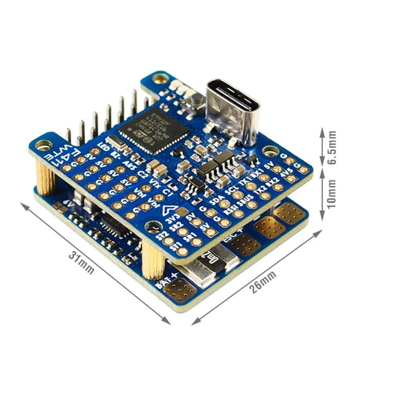 MATEKSYS F411-WTE Flight Controller