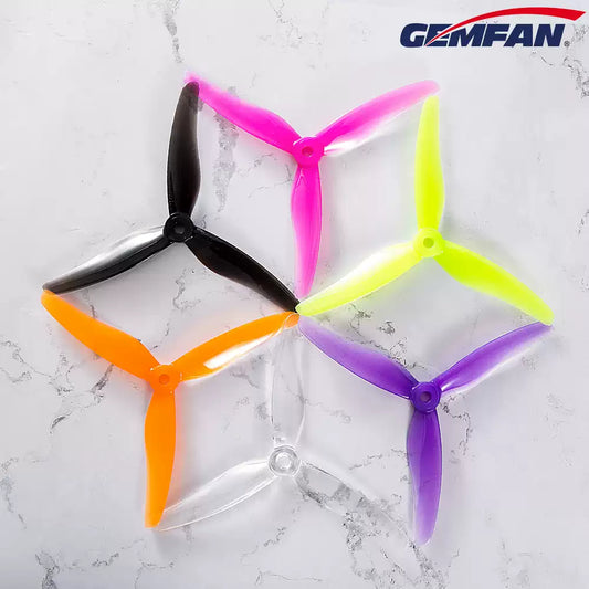 50Pairs(50CW+50CCW) - Gemfan 51433 Hurricane PC 3-Blade 5inch Propeller