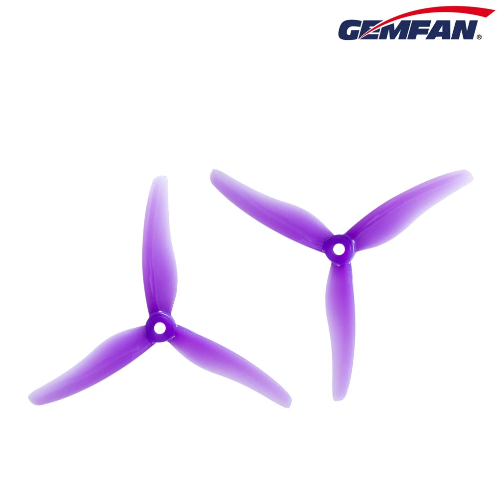 50Pairs(50CW+50CCW) - Gemfan 51433 Hurricane PC 3-Blade 5inch Propeller