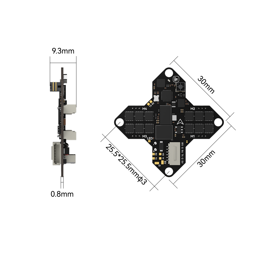 IFlight Borg G4 1S AIO w/ 2.4G ELRS RX