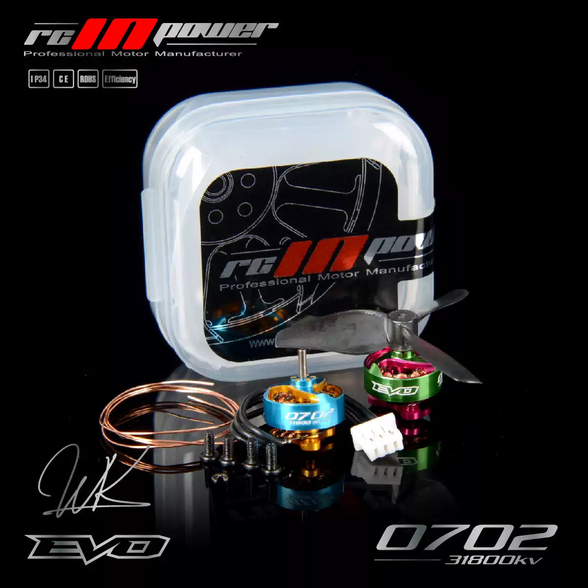 RCinpower EVO 0702 Brushless Motor (1PC)