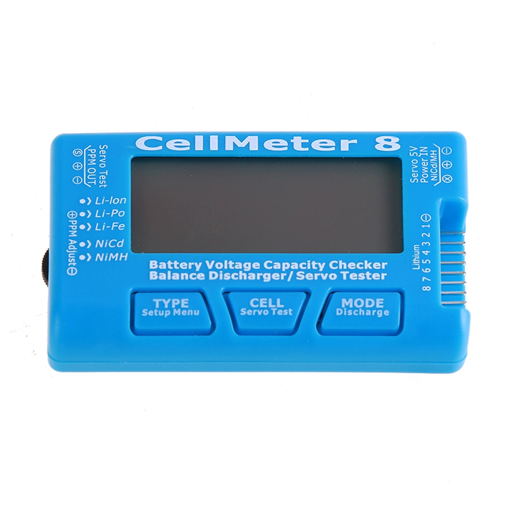 CellMeter 8 - Battery and Servo Tester