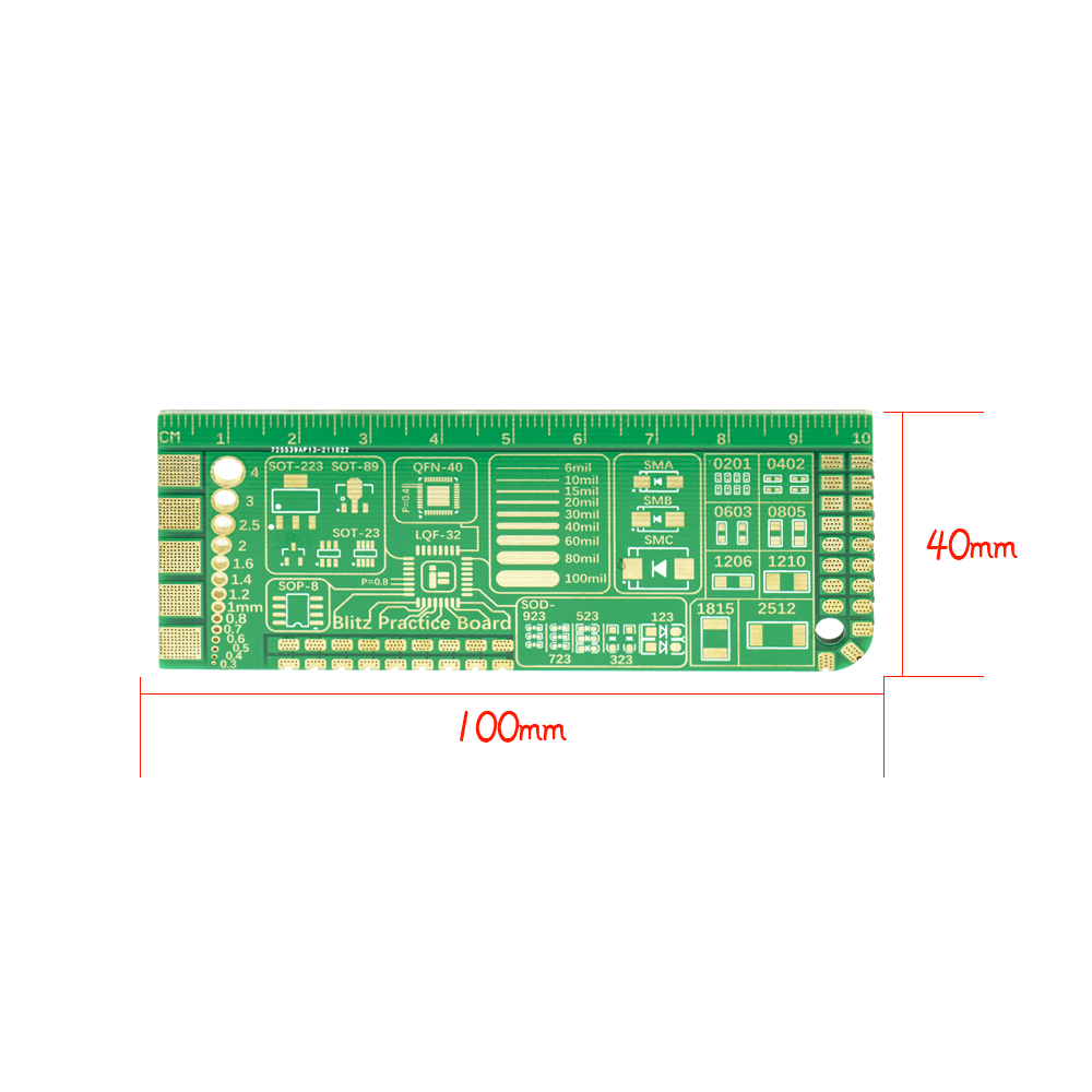 IFlight BLITZ Soldering Practice PCB -5PCS