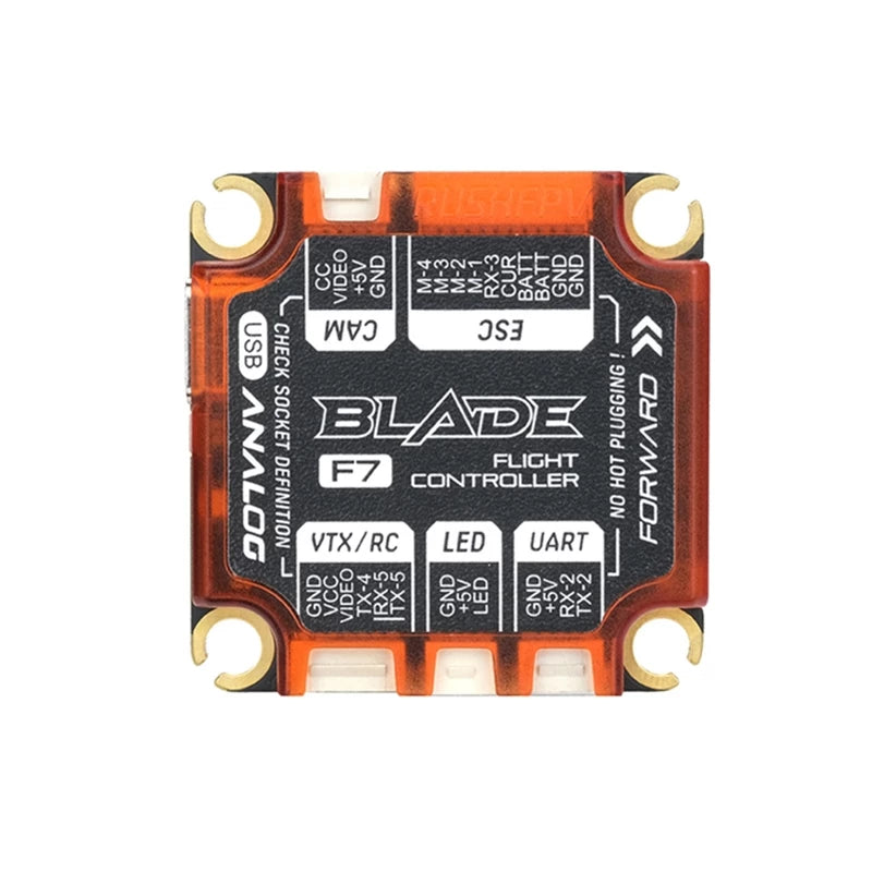 RUSHFPV RUSH BLADE F722 V2 Analog Digital Flight Controller