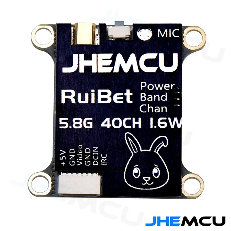 JHEMCU RuiBet Tran-3016W 5.8G 40CH 1.6W VTX