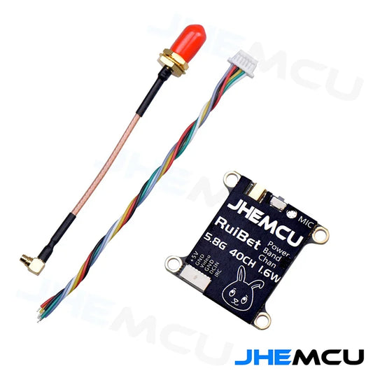 JHEMCU RuiBet Tran-3016W 5.8G 40CH 1.6W VTX